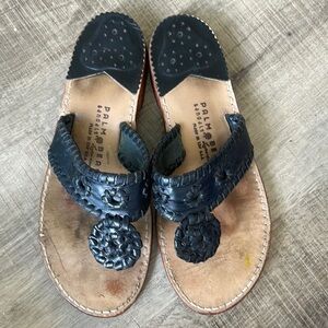 Palm Beach leather sandals size 7